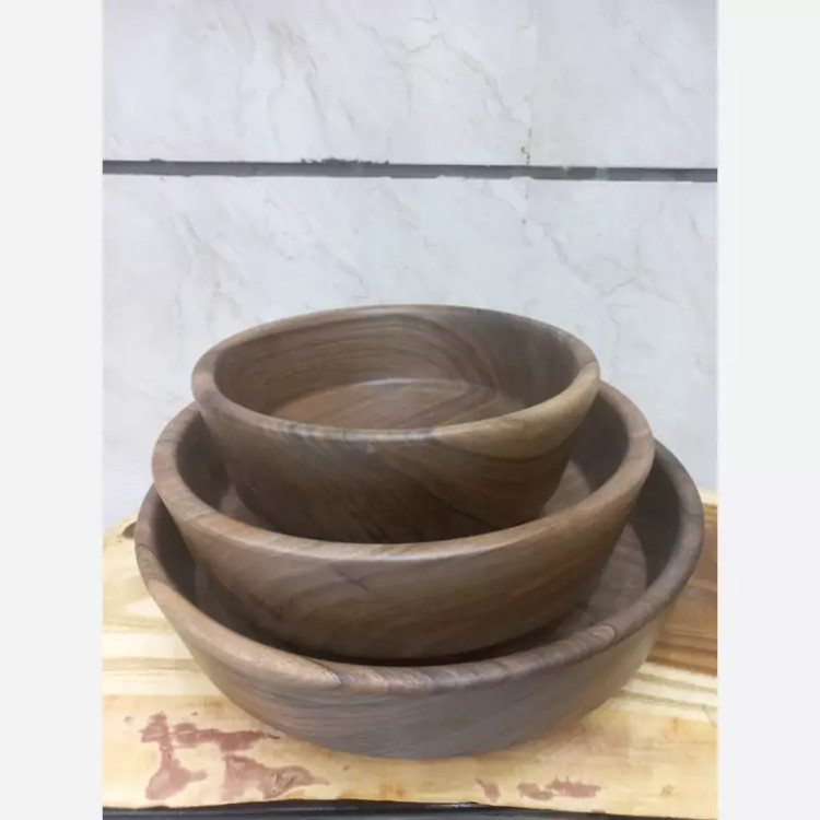 ظرف چوبی پایه دار