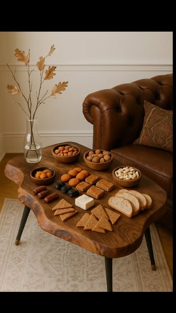 میز مزه‌خوری روستیک